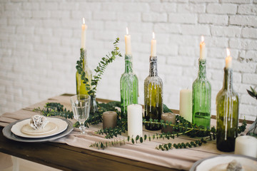 still life with candles