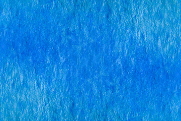 texture of paper drawn in watercolor blue