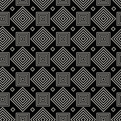 Background seamless pattern. Black and white texture. Geometric texture for wallpaper. EPS 10 vector.