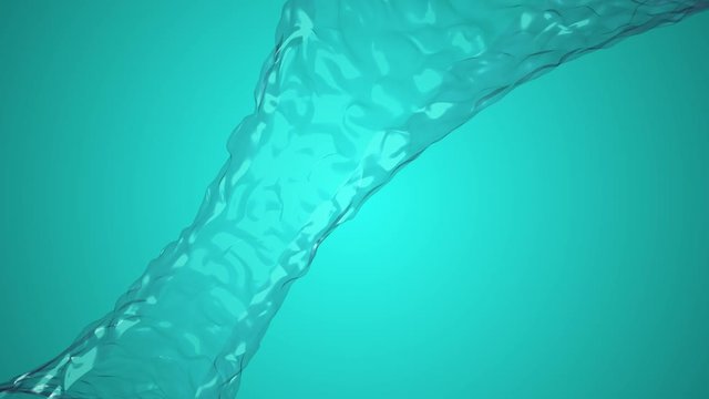 Beautiful background made of liquid structure. 4K motion graphics.