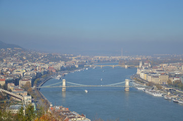 Obraz premium Budapest is the capital and the most populous city of Hungary, and one of the largest cities in the European Union. Budapest is paradise for explorers. 
