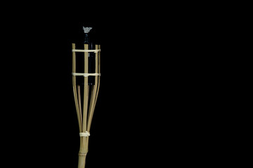 Lantern with black background