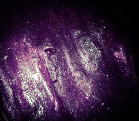 abstract dark background with stars