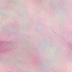 Pink watercolor background in abstract pattern with brighter magenta and subtle yellow tones.