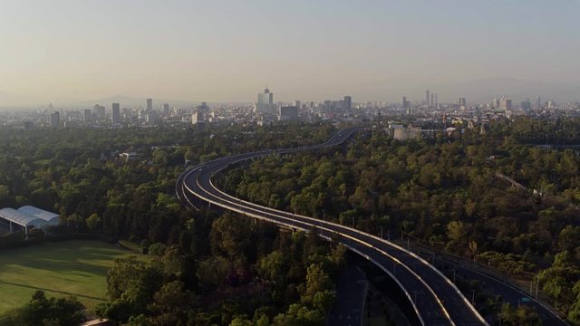 Calles Mexico COVID Cinem&aacute;tic drone 