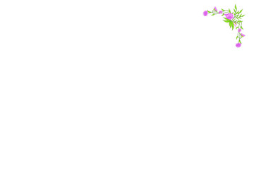 FLoral Vintage Hand Drawn Wedding Vector Ornaments Frames