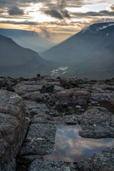 Travel to the Putorana plateau in Siberia in Russia in the summer