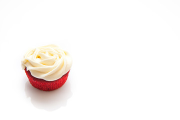 cupcake with rose