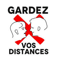 gardez vos distances