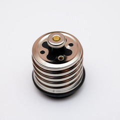 Photo of spare parts for the adapter for the new electric lamp