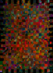 Abstract color squares background