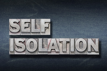 self isolation den