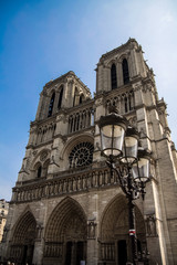 Fototapeta na wymiar Notre dame du Paris, France