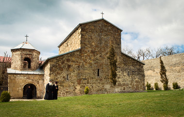 Fototapeta na wymiar Zedazeni Monastery In Georgia