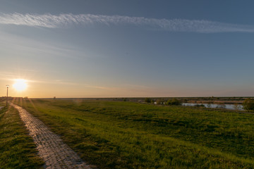 Sonnenuntergang in Greetsiel