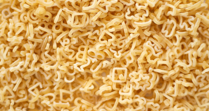  image of dry vermicelli close-up