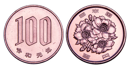 100 Japanese Yen Coin 2019