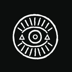 Simple Eye symbol Vector