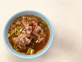 Spicy boiled cartilage broth Super spicy, super delicious
Sweet and sour Is a food that is suitable for people who like to eat spicy Cartilage is crunchy and chewable.