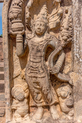 Fototapeta na wymiar Polonnaruwa - Hatadage - Naga King