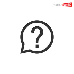 Question Symbol Icon Design Vector