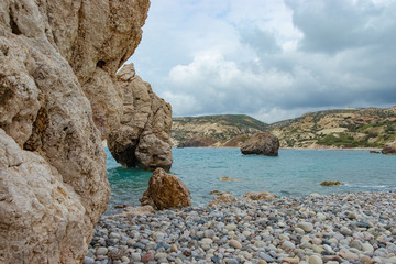 Cyprus Stone Coast of the Mediterranean Sea