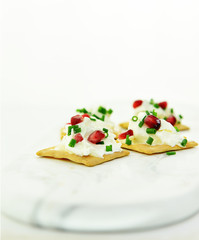 Fresh Dairy Cream Cheese Canapes II