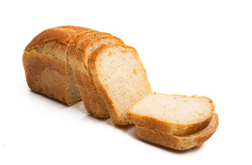 slices of bread Isolated