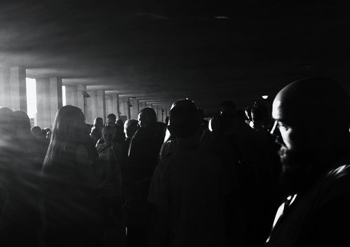 Spectators At Olympic Stadium