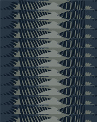 Grey tiles texture background and clothes design isolated 