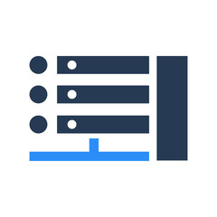 Obraz premium Server icon