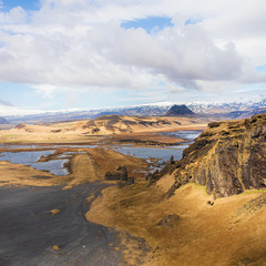 iceland volcanic landscape