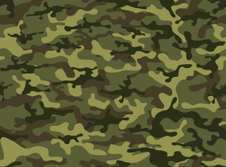 Fototapeta premium Camouflage military. Vector print texture