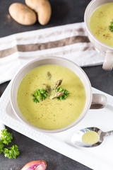 vegetable green soup
