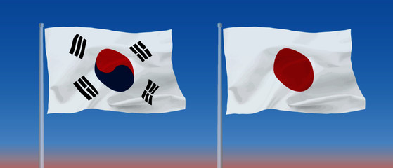 日韓国旗