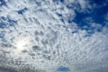 Fototapeta premium blue sky with clouds