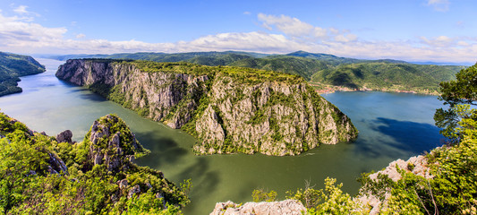 Danube River Landscape Serbia