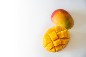 Delicious Red and Yellow Mango, juicy and sweet