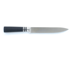 chef's kitchen knife isolated on white background, included clipping path, Cutting sharp knife.
