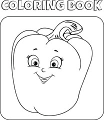 Vegetables and Fruits coloring page