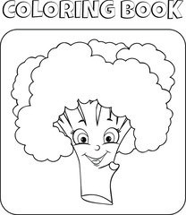 Vegetables and Fruits coloring page