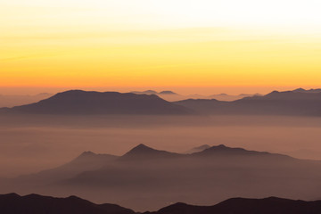 atardecer