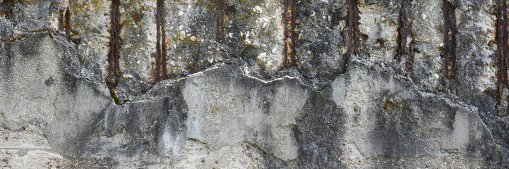 Old weathered concrete surface background