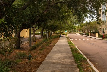 A stroll around the complex to stretch my legs