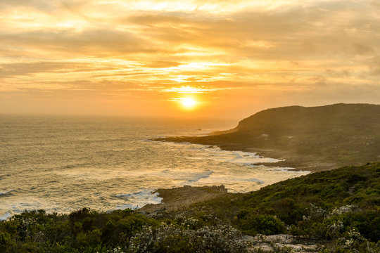 A beautiful scenery near the Robberg Nature Reserve, Plettenberg Bay, Garden Route, South Africa