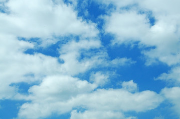 青い空と雲
