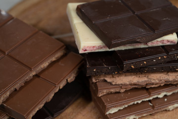 dark chocolate bar