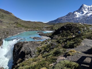 Beautiful landscape in Torres del Paine national park