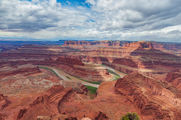 The Colorado River From Dead Horse Point State Park Utah USA