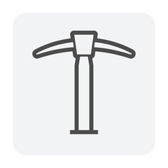 pickaxe mining icon